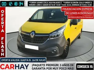 Usado Renault Trafic 95 CV (69 kW) 2020 Amarillo Monovolumen