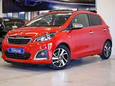 Usado Peugeot 108 Allure 69 CV (50 kW) 2015 Rojo Utilitario