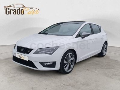 Usado Seat Leon FR 184 CV (135 kW) 2014 Blanco Berlina