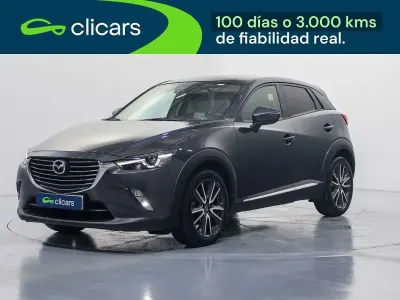 Usado Mazda CX-3 Luxury 120 CV (88 kW) 2015 Azul SUV