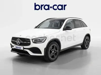 Usado Mercedes GLC220 194 CV (142 kW) 2021 Blanco SUV