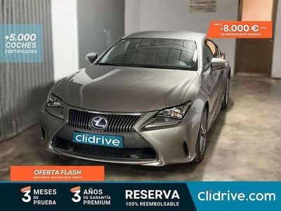 Usado Lexus RC300h Executive Line 181 CV (133 kW) 2015 Gris Coupe