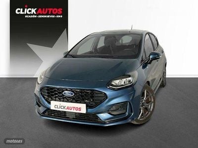 Usado Ford Fiesta ST-Line 125 CV (91 kW) 2022 Azul Utilitario