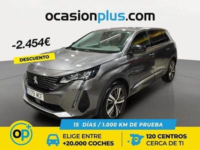 Usado Peugeot 5008 Allure 130 CV (95 kW) 2022 Gris SUV