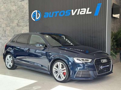 Usado Audi A3 Sportback S-Line 150 CV (110 kW) 2020 Azul Utilitario