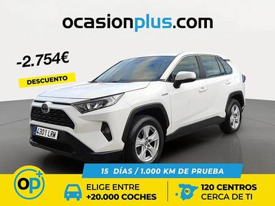 Blanco Usado 2021 Toyota RAV4 Hybrid Advance SUV | 30.300 € (Precio justo)