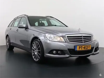 Usado Mercedes C200 Avantgarde 136 CV (100 kW) 2012 Gris / plata Familiar
