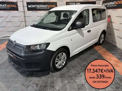 Usado VW Caddy 102 CV (75 kW) 2023 Blanco Monovolumen