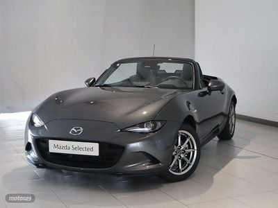 Gris Nuevo 2025 Mazda MX5 Exclusive-Line Descapotable | 31.500 € (Precio justo)