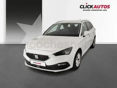 Usado Seat Leon Style 116 CV (85 kW) 2025 Blanco Familiar