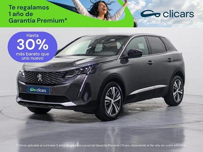 Usado Peugeot 3008 Allure 130 CV (95 kW) 2023 Gris SUV
