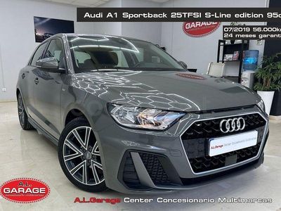 Usado Audi A1 Sportback S-Line 95 CV (69 kW) 2020 Gris / plata Utilitario
