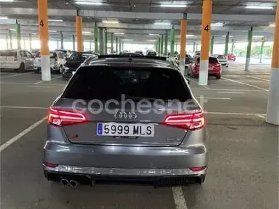 Usado Audi A3 S-Line 150 CV (110 kW) 2020 Gris / plata Berlina