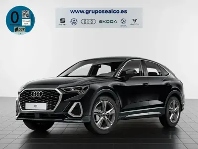 Usado Audi Q3 Sportback S-Line 245 CV (180 kW) 2021 Negro SUV