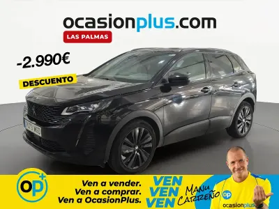Usado Peugeot 3008 GT 130 CV (95 kW) 2023 Negro SUV