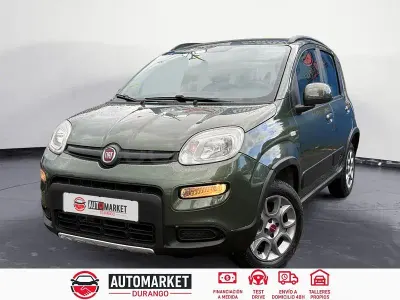 Usado Fiat Panda 4x4 Climbing 75 CV (55 kW) 2013 Verde Utilitario