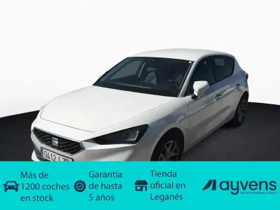Usado Seat Leon Style 115 CV (84 kW) 2022 Blanco Berlina
