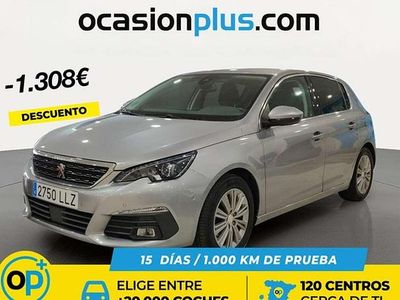 Usado Peugeot 308 Allure 131 CV (96 kW) 2020 Gris Utilitario