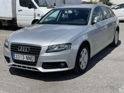 Usado Audi A4 120 CV (88 kW) 2009 Gris / plata Familiar