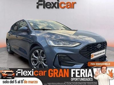 Usado Ford Focus ST-Line 125 CV (91 kW) 2023 Azul Berlina