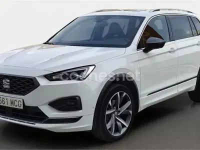 Usado Seat Tarraco FR 150 CV (110 kW) 2022 Blanco SUV