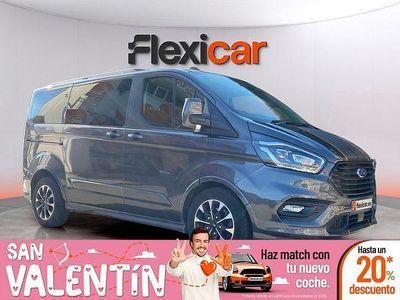 Usado Ford Tourneo Custom Sport 185 CV (136 kW) 2022 Negro Van