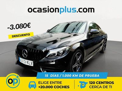 Usado Mercedes C250 204 CV (150 kW) 2018 Negro Coupe