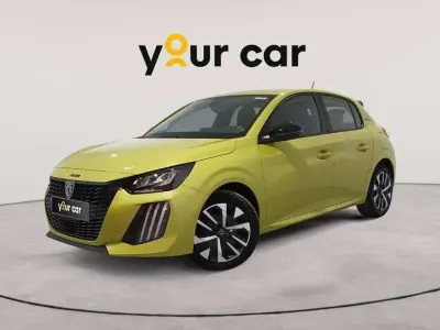 Usado Peugeot 208 Style 101 CV (74 kW) 2025 Amarillo Utilitario