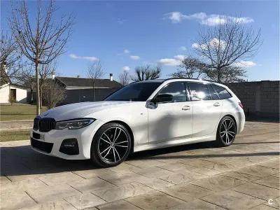 Usado BMW 320 190 CV (139 kW) 2019 Blanco Familiar