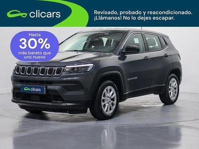 Occasion Jeep Compass Longitude 130 ch (95 kW) 2024 Gris SUV