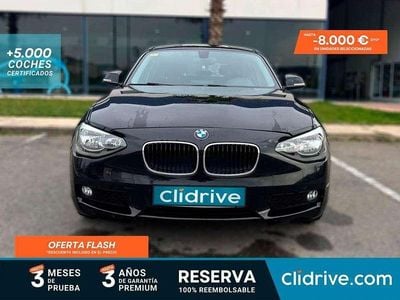 Usado BMW 116 Efficient Dynamics 116 CV (85 kW) 2014 Negro Utilitario
