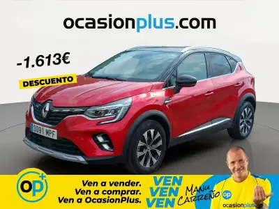 Usado Renault Captur Techno 90 CV (66 kW) 2024 Rojo SUV