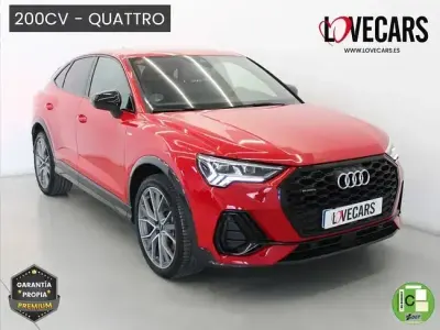 Usado Audi Q3 Premium 200 CV (147 kW) 2021 Rojo SUV