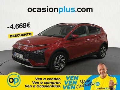 Usado Hyundai Bayon 100 CV (73 kW) 2024 Rojo SUV