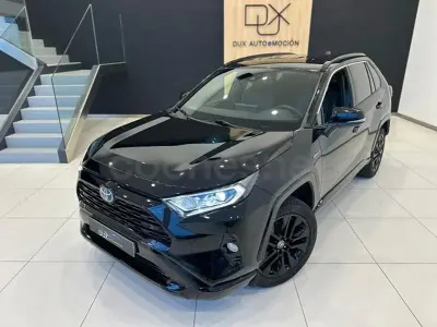 Usado Toyota RAV4 Hybrid Edition 218 CV (160 kW) 2021 Negro SUV