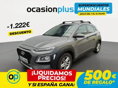 Usado Hyundai Kona 120 CV (88 kW) 2019 Gris SUV