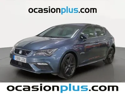 Usado Seat Leon Black Edition 150 CV (110 kW) 2020 Gris Utilitario