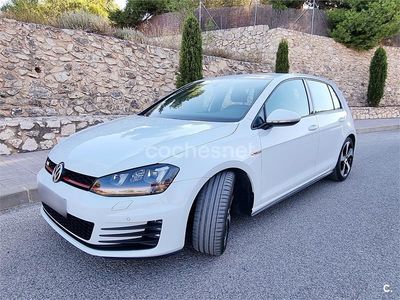 Usado VW Golf VII GTI 220 CV (161 kW) 2013 Blanco Berlina