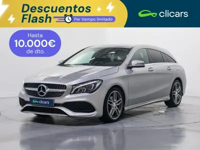 Usado Mercedes CLA200 136 CV (100 kW) 2017 Gris Familiar
