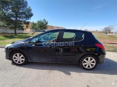Usado Peugeot 308 Sport 110 CV (80 kW) 2009 Negro Berlina