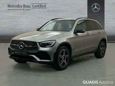 Plata mojave Usado 2021 Mercedes GLC200 AMG line SUV | 43.900 € (Un poco caro)