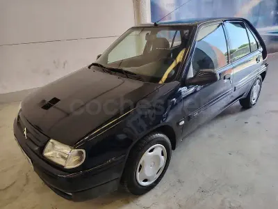 Käytetty Citroën Saxo 58 HP (42 kW) 1998 Sininen Viistoperä