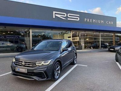 Usado VW Tiguan R-line 150 CV (110 kW) 2021 Gris SUV
