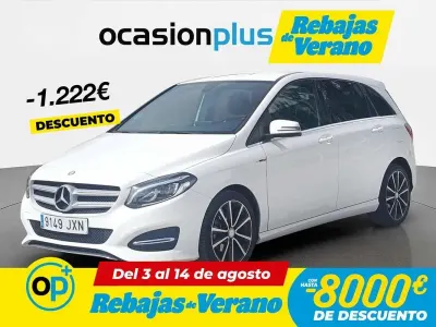 Usado Mercedes B200 136 CV (100 kW) 2017 Blanco Utilitario