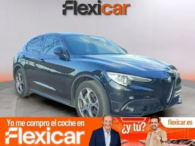 Usado Alfa Romeo Stelvio Sprint 160 CV (117 kW) 2022 Negro SUV