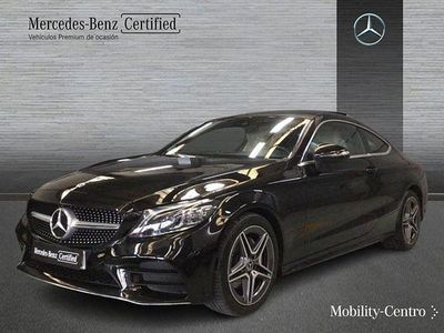 Usado Mercedes C220 194 CV (142 kW) 2019 Negro obsidiana  pintura metalizada Coupe