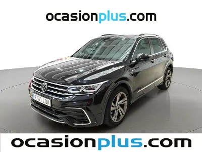Usado VW Tiguan R-line 150 CV (110 kW) 2021 Negro SUV