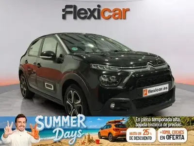 Usado Citroën C3 PureTech 83 CV (61 kW) 2024 Negro Berlina