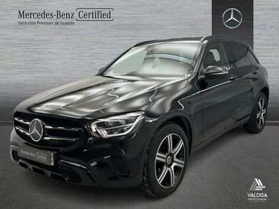 Usado Mercedes GLC200 163 CV (119 kW) 2021 Pintura estándar: negro estánd SUV