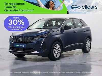 Usado Peugeot 3008 Active 131 CV (96 kW) 2022 Azul SUV